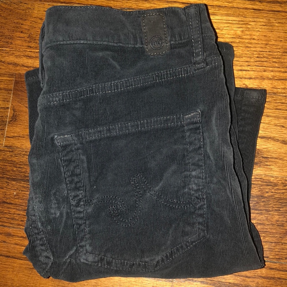 Corduroy skirt AG the Mid Box Skirt